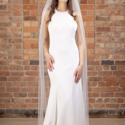 Floor length style PBV9053 at 220cm with subtle glitter