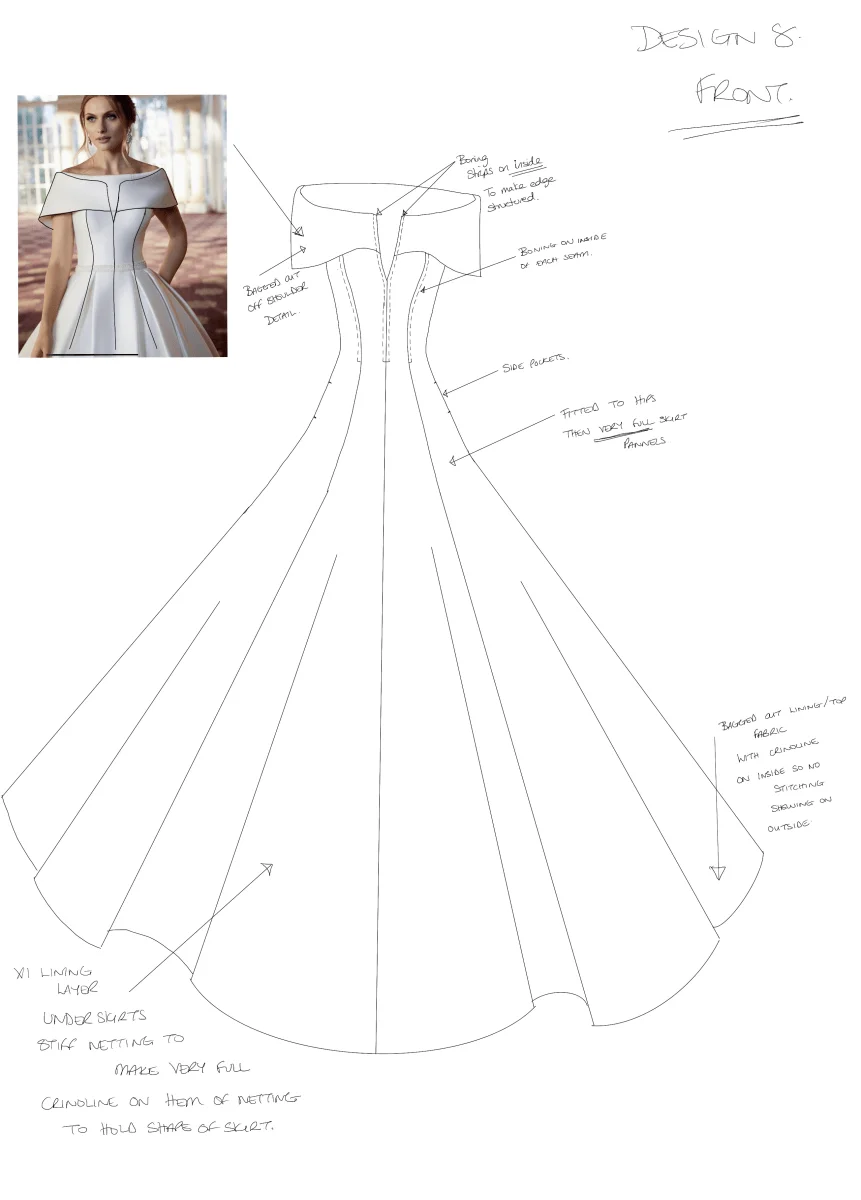 design 8 spec front 1 2 | The Perfect Bridal Company