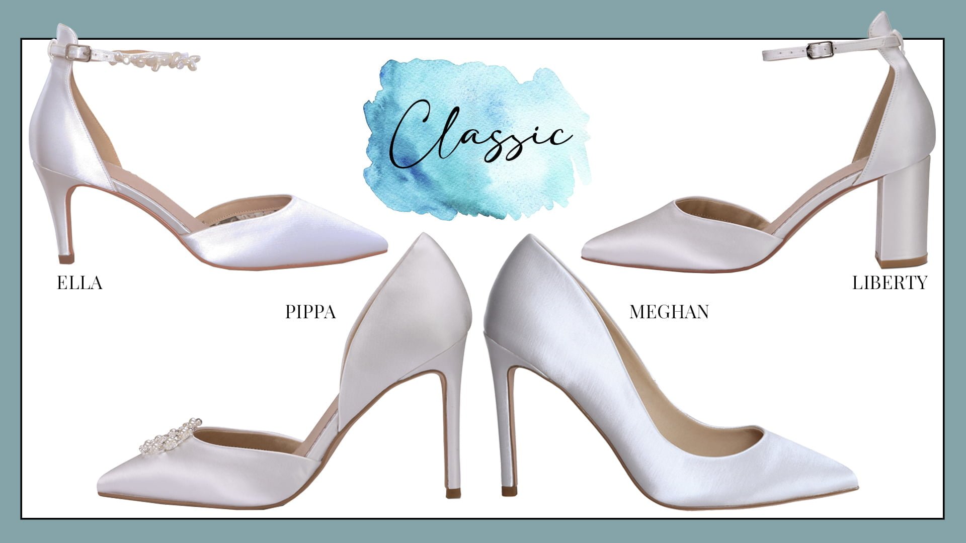 What’s Your Wedding Shoe Style? | The Perfect Bridal Company