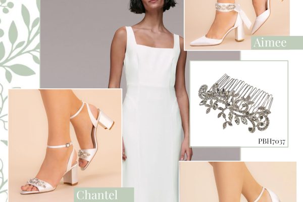 PB 2024 shoes Elevated Simplicity | The Perfect Bridal Company