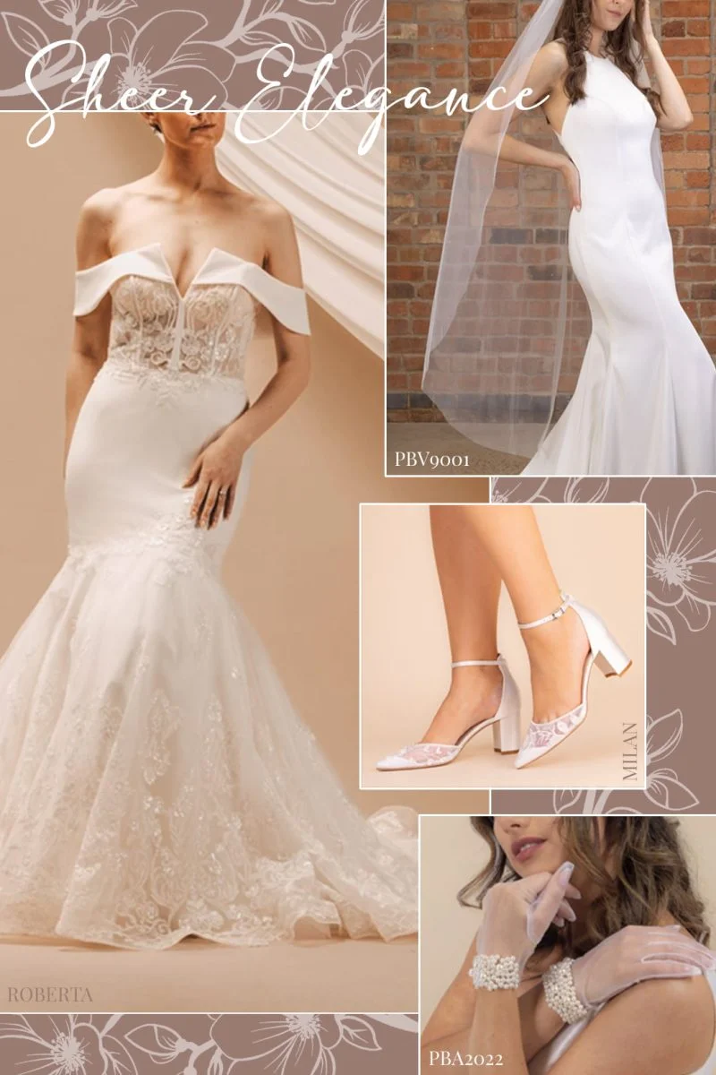 PB Bridal Trends blog Sheer | The Perfect Bridal Company