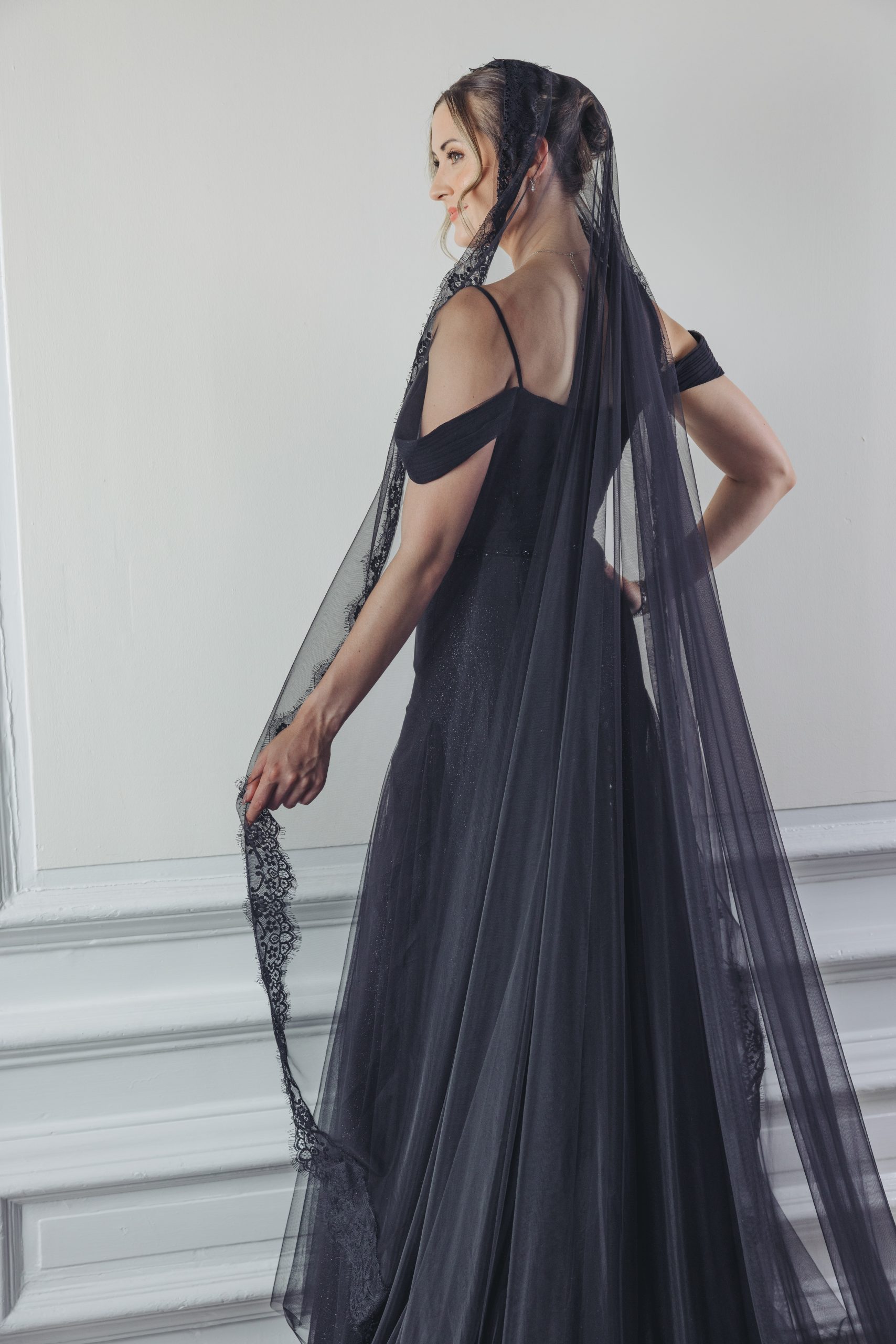 PBV9088 Black 1 | The Perfect Bridal Company PBV9088 Black