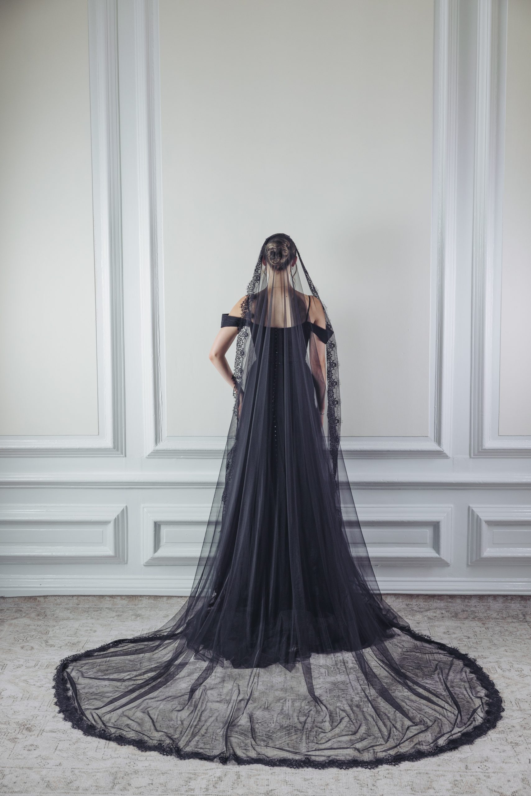 PBV9088 Black 2 | The Perfect Bridal Company PBV9088 Black - Image 2